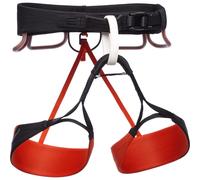 BLACK DIAMOND W Zone Harness - Donna - Nero / Rosso - Taglia M- modello 2025