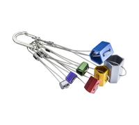 Black Diamond Wired Hexentric Set #4-10 - nuts Multicolor