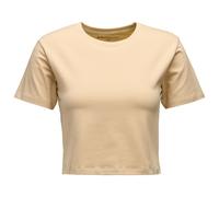 Black Diamond - Women's BD Stripe Crop S/S Tee - T-shirt L beige