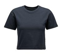 Black Diamond - Women's BD Stripe Crop S/S Tee - T-shirt L blu