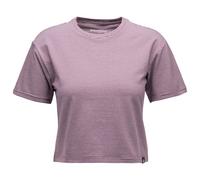 Black Diamond - Women's BD Stripe Crop S/S Tee - T-shirt S fuchsia/lilla