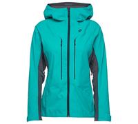 Black Diamond - Women's Dawn Patrol Hybrid Shell - Giacca antipioggia L turchese