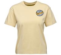 Black Diamond W Rope Badge SS - T-shirt - donna M Light Yellow woman Cotone Organico/Biologico