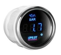 Black Digital Gauge Series, Pressione Olio - Ø 2” (52 mm)