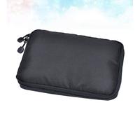 Black Digital Pouch Reusable Electronics Organizer Easy Carry Storage Bag