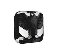 Black Eagle Wings - Borsa portaoggetti a prova di periodo, custodia da viaggio per assorbenti igienici, discreta, per borsa da ufficio