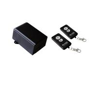 BLACK EASY LIGHT - Kit ricevitore+2 radiocomandi universali 2 canali 433.92 mhz