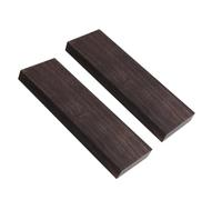 Black Ebony Lumber - Dense Grain Timber, Exotic Hardwood Blank, Fine Texture Instrument Material, Smooth Handle Stock 4.7 X 1.57 X 0.39 Inch | Musical Instrument Crafting Woodworking Projects