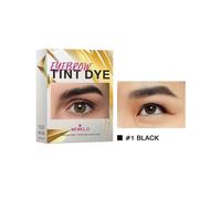 (Black)Eyebrow dye Kit, professional eyebrow dye, Long time eyelash dye color development, Diy Brow Lift eyebrow Kit for home use in Salon