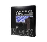 Black Fabric Dye For Clothes - 15 Count Universal Dissolvable Sheets, Long Lasting Color Restoration Formula Providing Even Coverage Results | Convenient Laundry Accessory Supporting Garment Renewal