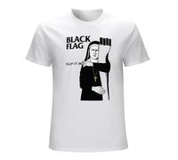 Black Flag Slip It in Mens Graphic Short Sleeve Casual T Shirt Size XXL