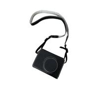 (Black) For Fujifilm X100VI Camera Sleeve Large Opening Design PU Leather Case Easy to Replace Battery