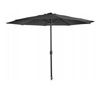 BLACK FOREST PARASOL OGRODOWY SKŁADANY 3M DUŻY GRAFITOWY L-0720-3M