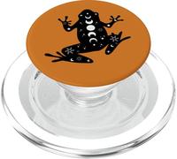 Black Frog Mystical Stars Moon Phases Witchy PopSockets PopGrip per MagSafe