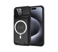 (Black) G98S Battery Case Compatible For iPhone 15 Pro Max , 8500mAh Power Bank Portable Charging Phone Case Compatible with Magsafe