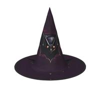 Black Ghost Bat 1 pz Halloween strega cappello costume partito cappello adatto per giochi teatrali accessori
