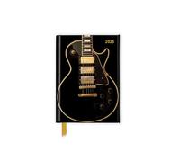 Black Gibson Guitar 2025 Luxury Pocket Diary Planner - Week to View