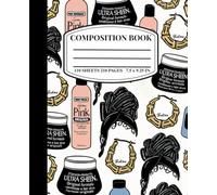 Black Girl Beauty Supply Notebook: Retro Hair Care Vibes