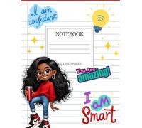 Black Girl Magic Composition Notebook: Positive Affirmation Writing Notebook Journal for Girls and Women: 8.5" x 11", 120 Pages, Blank College Ruled ... Uplifting Reminder for Young girls & Teens