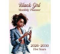 Black Girl Monthly Planner 2026-2030 Five Years