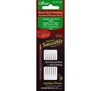 Black Gold Applique/Sharps Needles-Size 9 6/Pkg