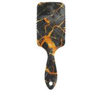 Black Gold Marble2 amichevole spazzola per capelli delicata Progettato bagnato asciutto spazzola per asciugare con manico ergonomico cepillo para cabello