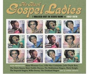 BLACK GOSPEL LADIES I WALKED OUT JESUS NAME: 1947-1970 (BOX) CD NUOVO