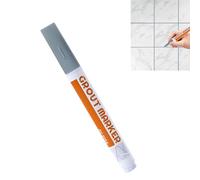 Black Grout Pen - Fissure Sealant Marker, Tile Line Refinisher, Deep Charcoal Pigment Stick | Coating For Living Room Tile Maintenance andDIY Art Application On Porous Stone Surfaces