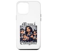 Black Haired Chula Chola La Mama Mas Chingona Curvy Mom Custodia per iPhone 12 Pro Max