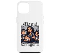 Black Haired Chula Chola La Mama Mas Chingona Curvy Mom Custodia per iPhone 13