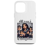 Black Haired Chula Chola La Mama Mas Chingona Curvy Mom Custodia per iPhone 13 Pro Max
