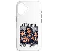 Black Haired Chula Chola La Mama Mas Chingona Curvy Mom Custodia per iPhone 16