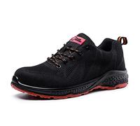 BLACK HAMMER Scarpe Antinfortunistiche da Uomo Punta in Acciaio S1P Antiscivolo SRC Intersuola Acciaio Leggera per Lavoro Escursioni 2292 Arancione (41 EU)