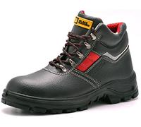 BLACK HAMMER Scarpe Antinfortunistiche Maschili in Pelle Scarpe Antinfortunistiche Maschili S3 SRC Scarpe da Lavoro in Pelle con Punta in Ferro Uomo 5993 (45 EU)