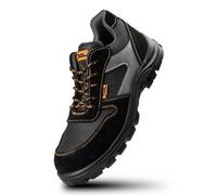 BLACK HAMMER Scarpe Antinfortunistiche S1P SRC Sicurezza da Uomo Leggere in Materiale Composito e Intersuola Kevlar Sneaker da Lavoro Leggere ed Eleganti Non Metallico 1997 (44 EU)