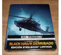 Black Hawk Down 4K UHD + Blu-Ray Nuovo Steelbook A-B-C