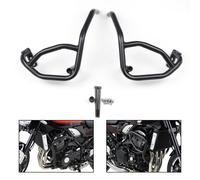Black Highway Motorcycle Engine Guard Crash Bars For Kawasaki Z900RS Cafe 2018
