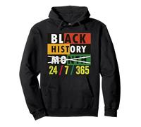 Black History 365 Mese della Storia dei Neri 2023 Felpa con Cappuccio