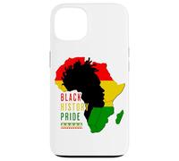 Black History Afro American Pride Male Retro Vintage Custodia per iPhone 13