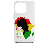 Black History Afro American Pride Male Retro Vintage Custodia per iPhone 13 Pro