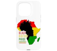 Black History Afro American Pride Male Retro Vintage Custodia per iPhone 15 Pro
