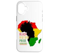 Black History Afro American Pride Male Retro Vintage Custodia per iPhone 16 Plus