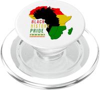 Black History Afro American Pride Male Retro Vintage PopSockets PopGrip per MagSafe