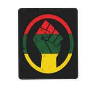 Black History Black Power African Pride Mousepad Piccolo Tappetino per Mouse Comodo Mouse Pad per Pc Ufficio Laptop 25X30Cm