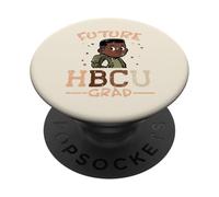 Black History Boy Future HBCU Grad Africano Ragazzi Bambini Uomini PopSockets PopGrip Adesivo