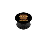 Black History è la storia del coraggio Melanin Pride PopSockets PopGrip Adesivo