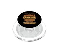 Black History è la storia del coraggio Melanin Pride PopSockets PopGrip per MagSafe