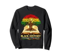 Black History Heritage Onorare Il Passato Inspiring Future Felpa