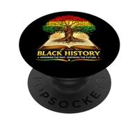 Black History heritage Onorare il passato Inspiring Future PopSockets PopGrip Adesivo