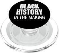 Black History in the making Bold Statement Tee PopSockets PopGrip per MagSafe